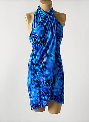 Paréo tissage popeline bleu MIRACLESUIT femme