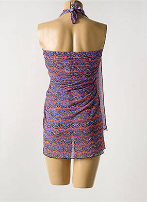 Paréo tissage popeline violet CYELL femme