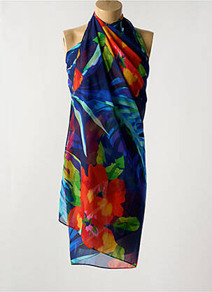 Paréo tissage popeline bleu MIRACLESUIT femme