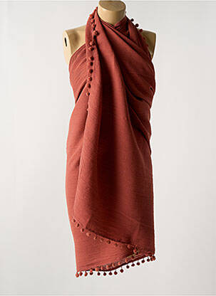 Paréo coutures renforcées rouge CYELL femme