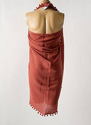 Paréo coutures renforcées rouge CYELL femme