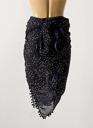 Paréo tissage popeline noir PHAX femme