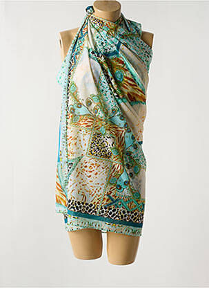 Paréo bleu LULI FAMA pour femme