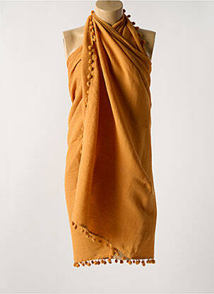 Paréo orange CYELL pour femme