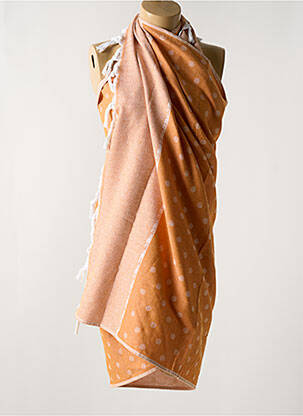Paréo orange CYELL pour femme