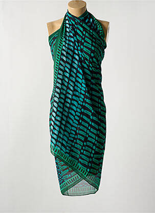 Paréo vert MIRADONNA pour femme