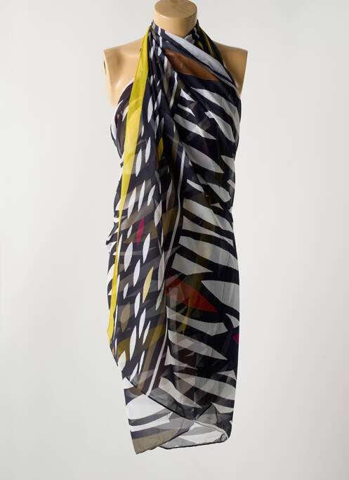 Paréo noir MIRADONNA pour femme