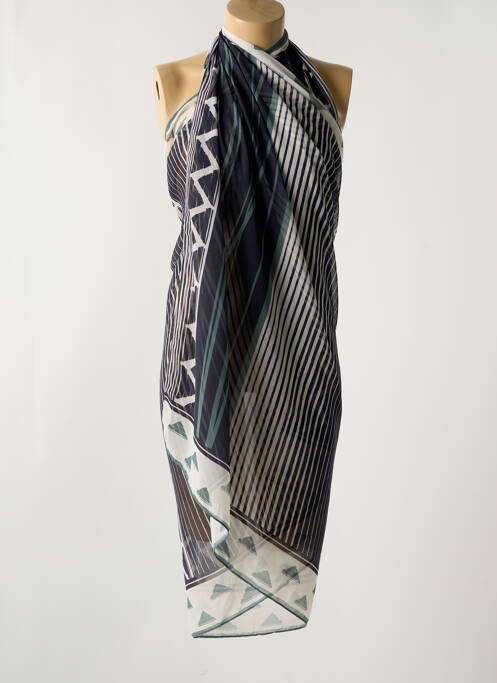 Paréo noir MIRADONNA pour femme