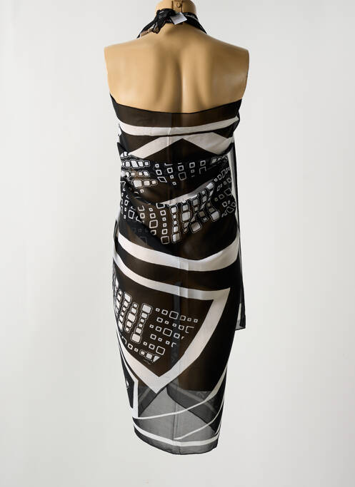 Paréo noir MIRADONNA pour femme