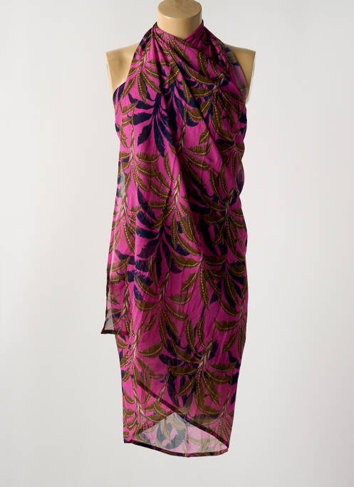 Paréo rose CYELL pour femme