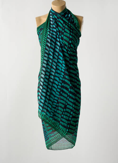 Paréo vert MIRADONNA pour femme