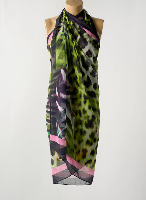 Paréo vert MIRADONNA pour femme