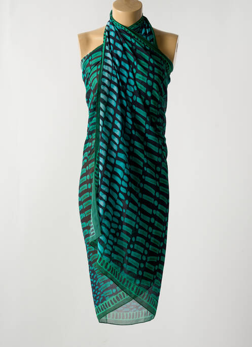 Paréo vert MIRADONNA pour femme