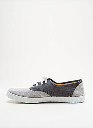 Baskets bout rond bout rond gris VICTORIA unisexe
