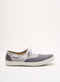 Baskets bout rond bout rond gris VICTORIA unisexe