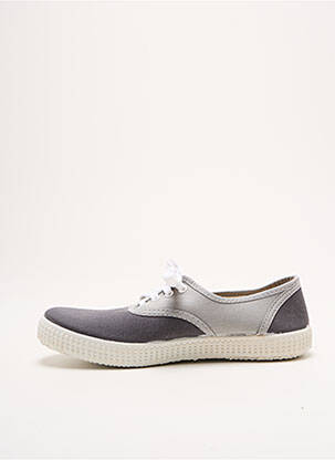 Baskets bout rond bout rond gris VICTORIA unisexe
