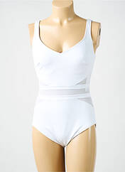 Maillot de bain 1 pièce blanc MIRACLESUIT pour femme seconde vue