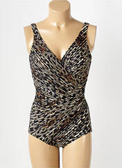 Maillot de bain 1 pièce marron MIRACLESUIT femme seconde vue