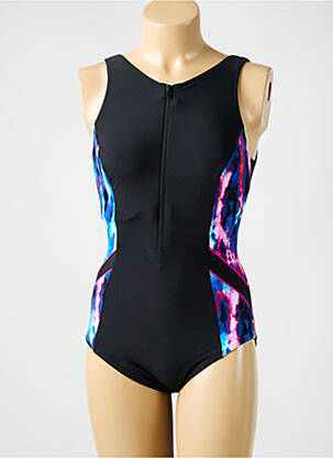 Maillot de bain 1 pièce imprimé fantaisie noir MIRACLESUIT femme