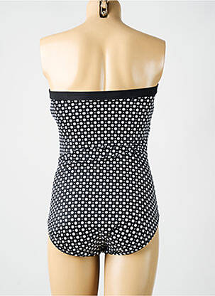 Maillot de bain 1 pièce bretelles élastiquées amovibles haut soutien-gorge moulé noir MIRACLESUIT femme
