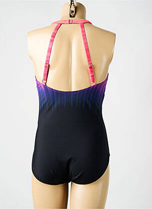 Maillot de bain 1 pièce effet matière satinée haut soutien-gorge moulé rose MIRACLESUIT femme