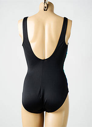 Maillot de bain 1 pièce imprimé fantaisie haut soutien-gorge moulé noir MIRACLESUIT femme