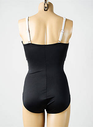 Maillot de bain 1 pièce stretch haut soutien-gorge moulé noir MIRACLESUIT femme