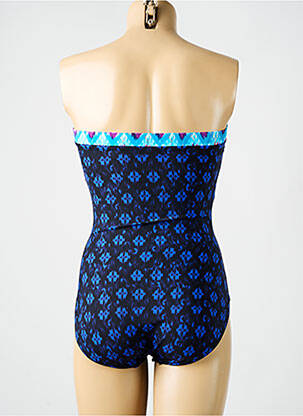 Maillot de bain 1 pièce imprimé fantaisie bleu MIRACLESUIT femme