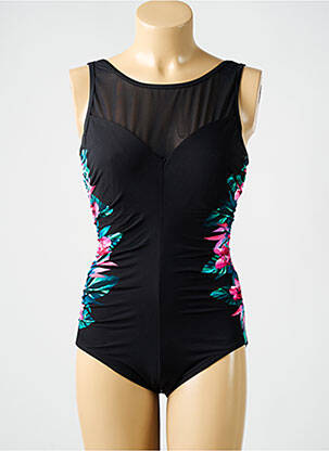 Maillot de bain 1 pièce imprimé fantaisie noir MIRACLESUIT femme