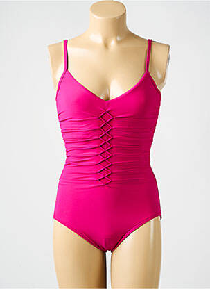 Maillot de bain 1 pièce haut soutien-gorge emboitant haut soutien-gorge emboitant rose MIRACLESUIT femme