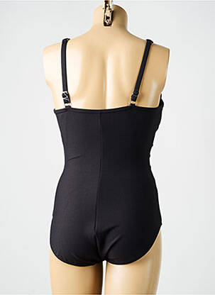 Maillot de bain 1 pièce stretch haut soutien-gorge balconnet noir MIRACLESUIT femme