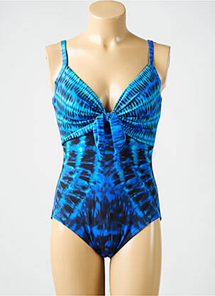 Maillot de bain 1 pièce haut soutien-gorge emboitant haut soutien-gorge emboitant bleu MIRACLESUIT femme