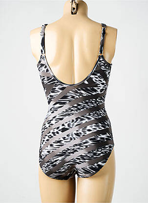 Maillot de bain 1 pièce haut soutien-gorge emboitant haut soutien-gorge emboitant gris MIRACLESUIT femme