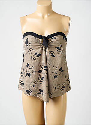 Top de bain marron AMORESSA pour femme