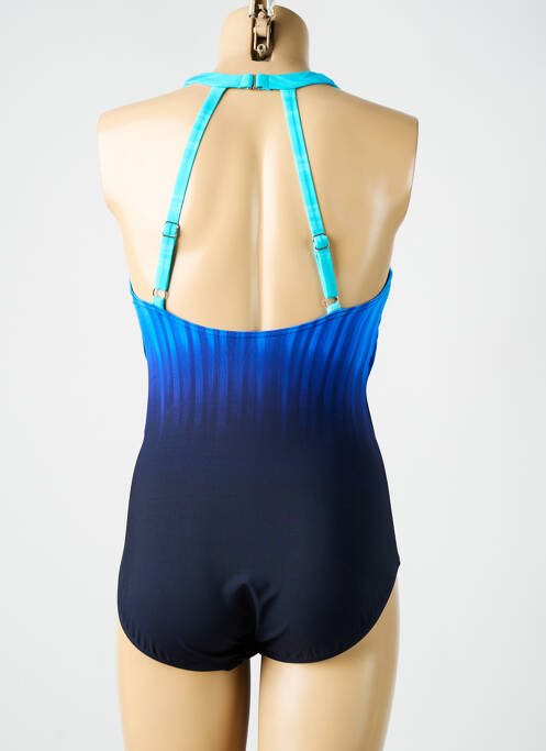 Maillot de bain 1 pièce bleu MIRACLESUIT pour femme