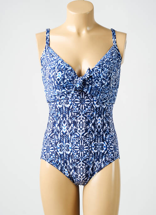 Maillot de bain 1 pièce bleu MIRACLESUIT pour femme