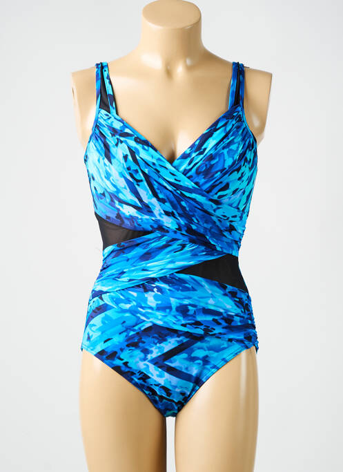 Maillot de bain 1 pièce bleu MIRACLESUIT pour femme