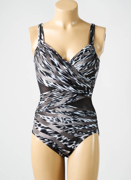 Maillot de bain 1 pièce gris MIRACLESUIT pour femme