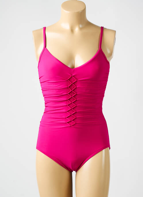 Maillot de bain 1 pièce rose MIRACLESUIT pour femme
