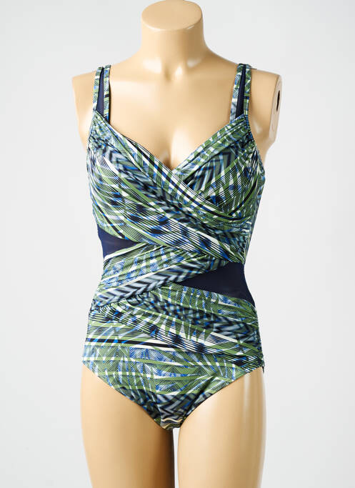 Maillot de bain 1 pièce vert MIRACLESUIT pour femme
