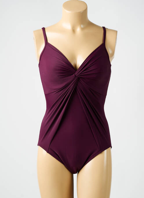 Maillot de bain 1 pièce violet MIRACLESUIT pour femme