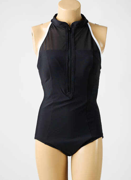 Maillot de bain 1 pièce haut soutien-gorge nageur haut soutien-gorge nageur noir MIRACLESUIT femme