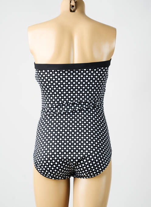 Maillot de bain 1 pièce bretelles élastiquées amovibles haut soutien-gorge moulé noir MIRACLESUIT femme