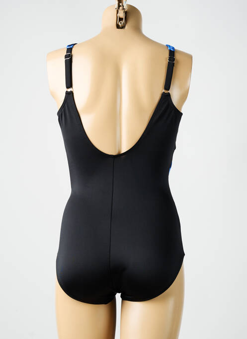Maillot de bain 1 pièce imprimé fantaisie haut soutien-gorge moulé bleu MIRACLESUIT femme