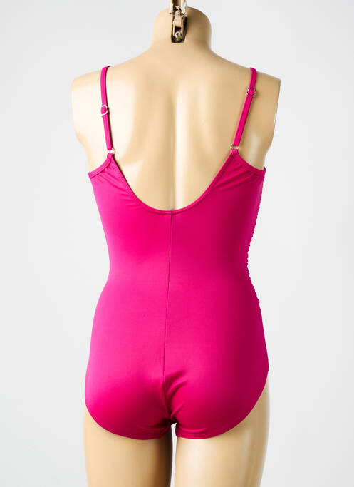 Maillot de bain 1 pièce haut soutien-gorge emboitant haut soutien-gorge emboitant rose MIRACLESUIT femme