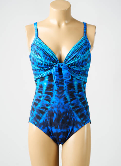 Maillot de bain 1 pièce haut soutien-gorge emboitant haut soutien-gorge emboitant bleu MIRACLESUIT femme