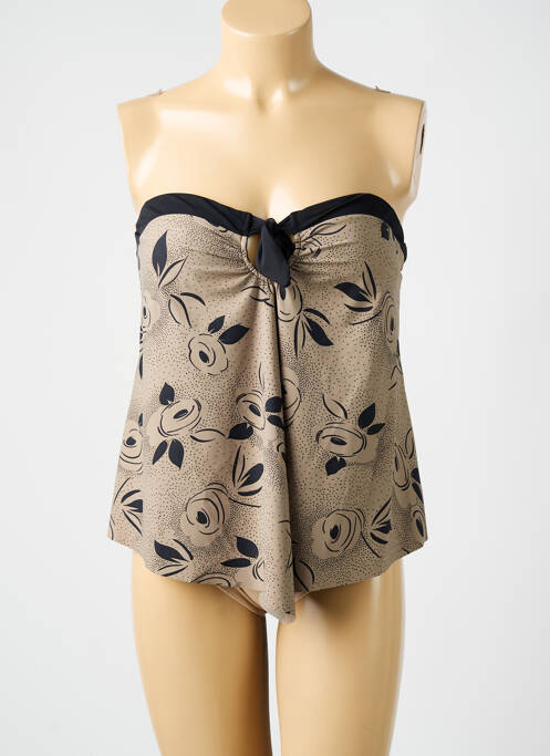 Top de bain marron AMORESSA pour femme