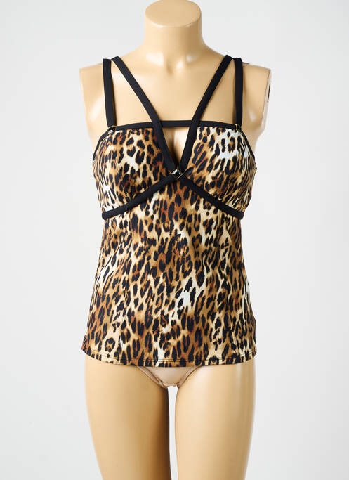 Top de bain marron AMORESSA pour femme