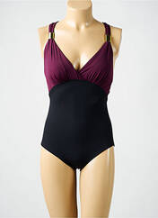Maillot de bain 1 pièce violet AMORESSA pour femme seconde vue