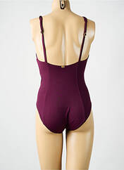 Maillot de bain 1 pièce violet AMORESSA pour femme seconde vue